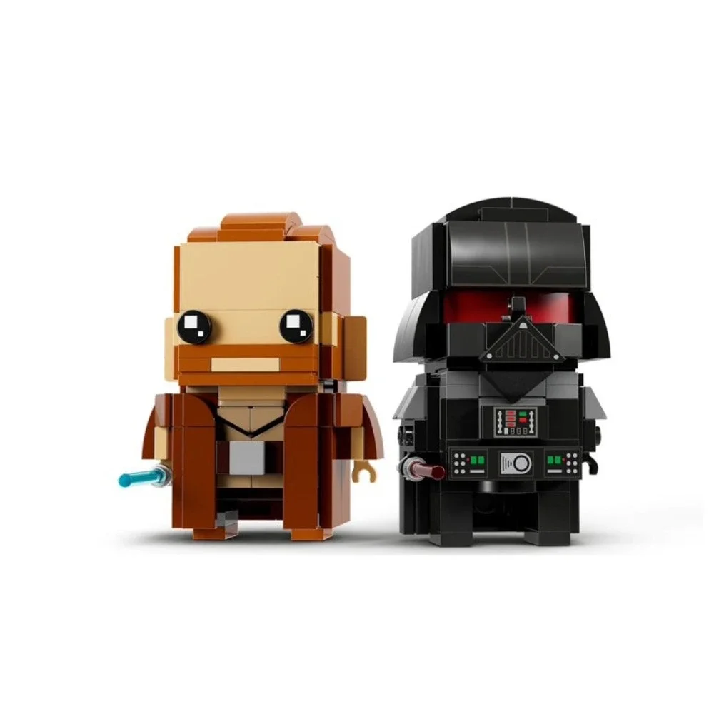 LEGO / BRICKHEADZ / OBI-WAN-KENOBI & DARTH VADER / 40547 /BRAND NEW / SEALED